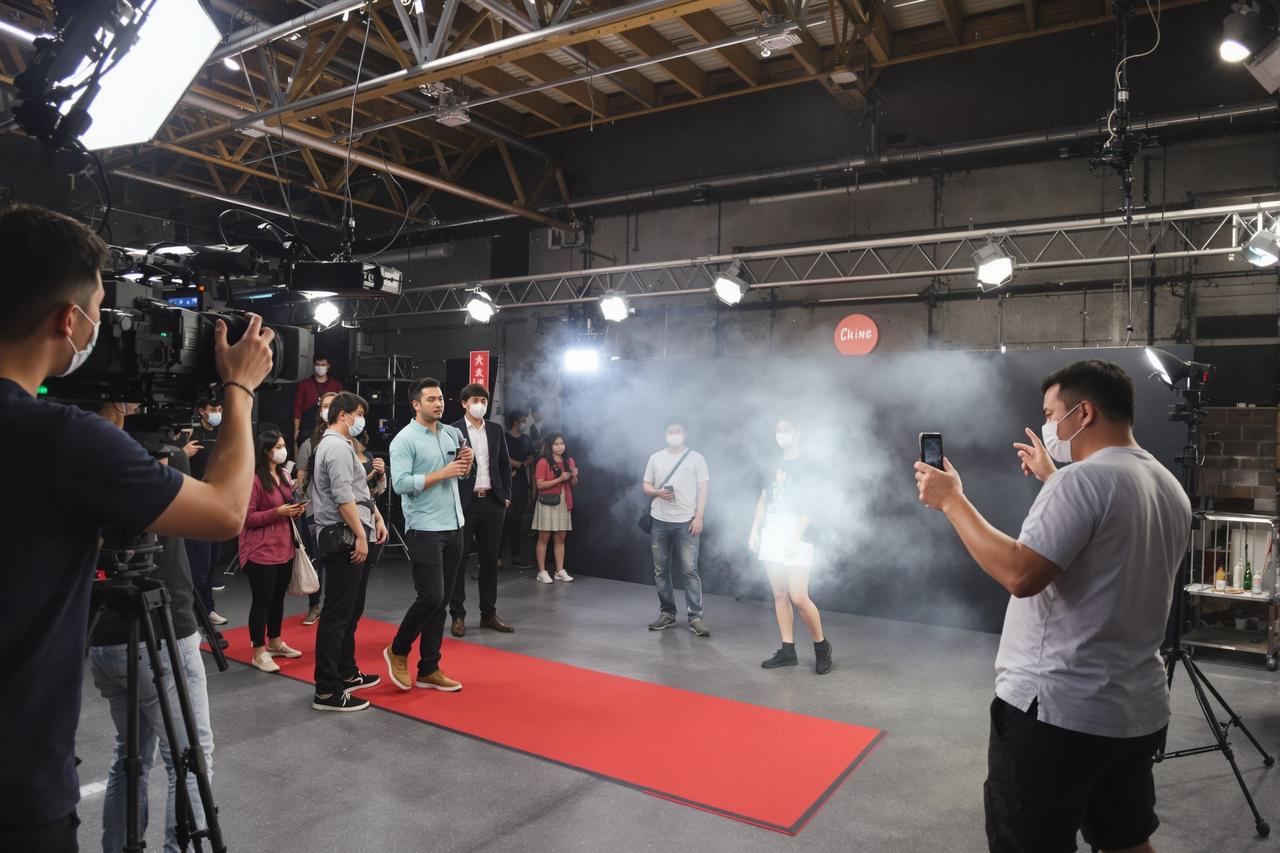 ai视频开放日：走进拍摄现场